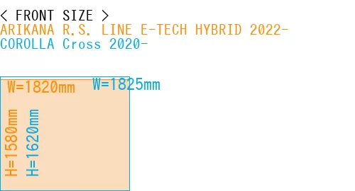 #ARIKANA R.S. LINE E-TECH HYBRID 2022- + COROLLA Cross 2020-